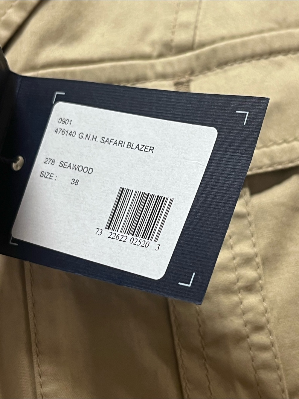 NWT - GANT Safari Field Jacket, women’s size 8 - Picture 3 of 14